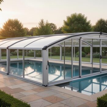 Top 4 des meilleurs abris de piscine en 2026 : Azenco, Abrideal, Abrisud, Gustave Rideau
